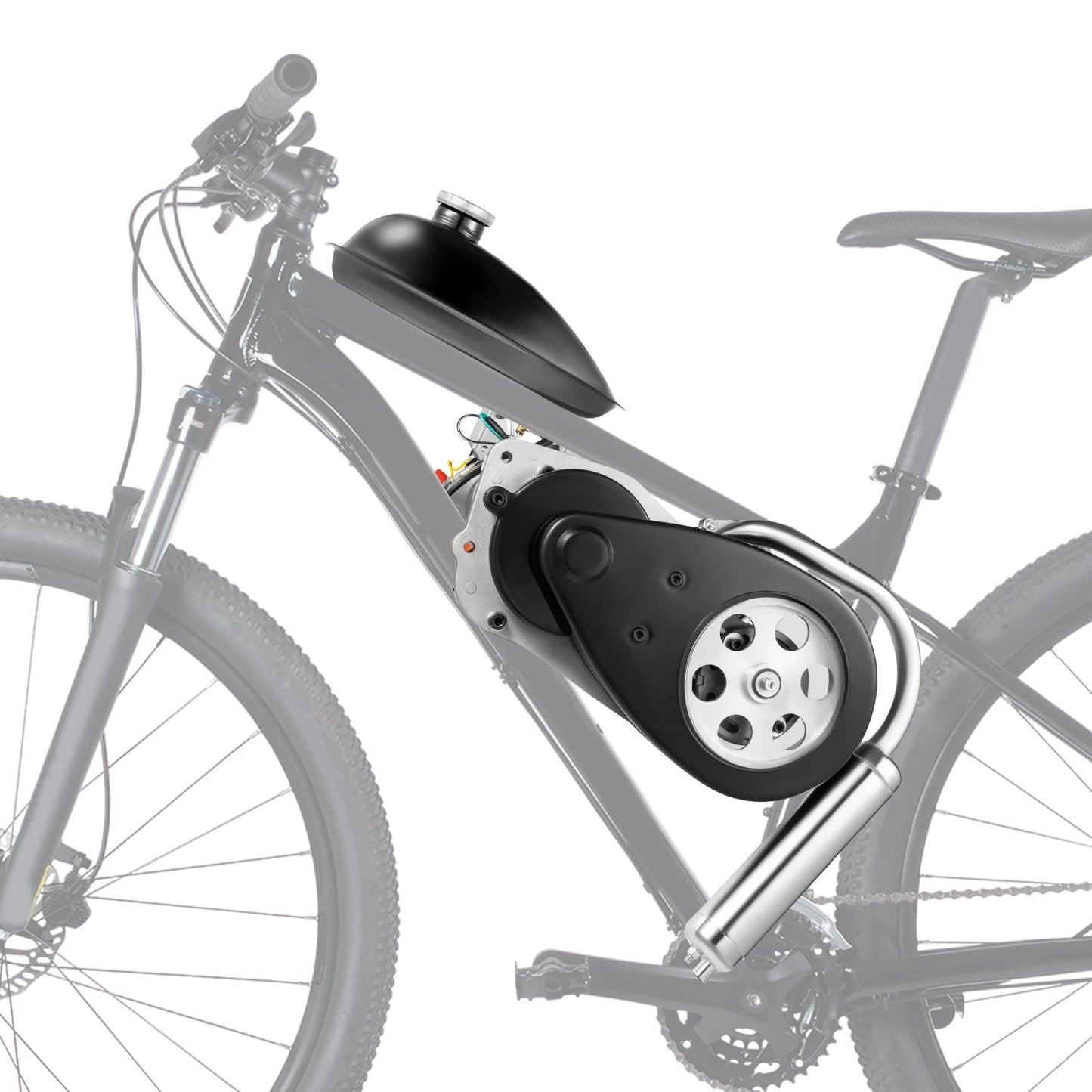 100CC 4 - Stroke Gas Petrol Motorized Bike Engine Scooter Belt Kit Motorized Bicycle Bike Engine set Single Cylinder - RISE DEFENSE SYSTEMS.AI PRODUCTS