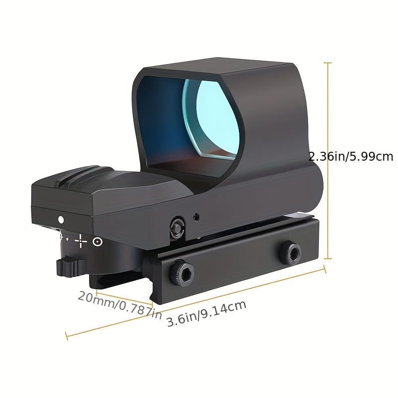 Multiple Reticle System Feyachi Red Dot Sight With Absolute Co-Witness and Picatinny Rail Mount RISE DEFENSE SYSTEMS.AI PRODUCTS