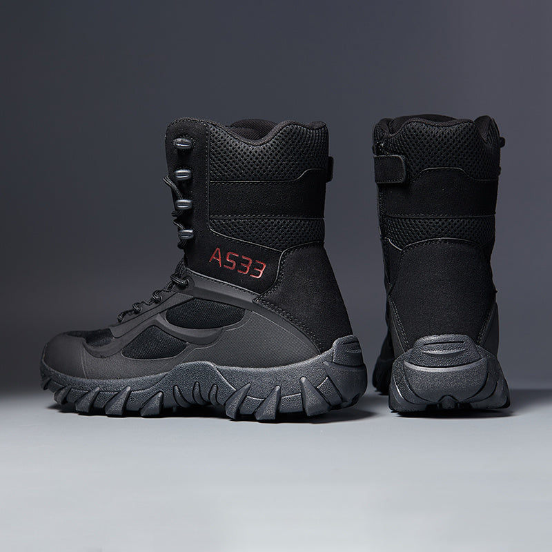 Comfortable Wear-resistant Men's Boots Non-slip Outdoor Shoes For Hiking Climbing Hunting Trekking RISE DEFENSE SYSTEMS.AI PRODUCTS
