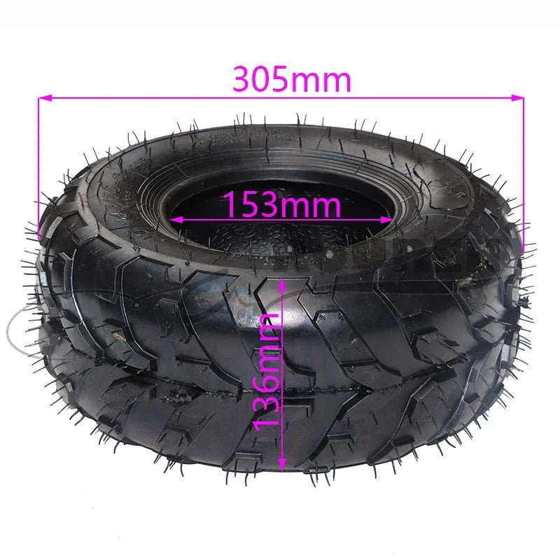 6 Inch ATV Tire 145/70 - 6 four wheel vehcile Fit for 50cc 70cc 110cc Small Front Or Rear Wheels - RISE DEFENSE SYSTEMS.AI PRODUCTS