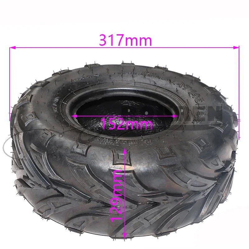 6 Inch ATV Tire 145/70 - 6 four wheel vehcile Fit for 50cc 70cc 110cc Small Front Or Rear Wheels - RISE DEFENSE SYSTEMS.AI PRODUCTS