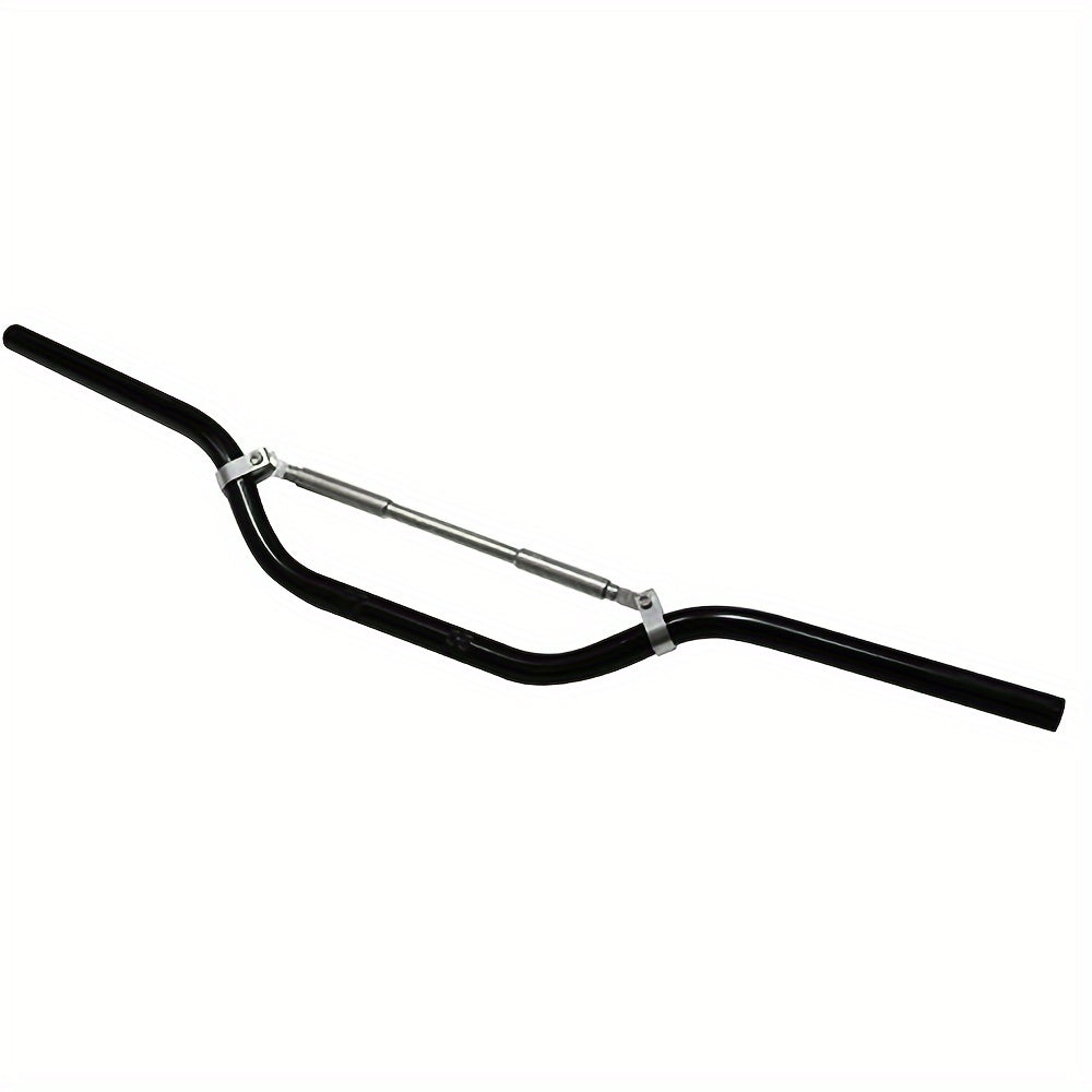 Aluminum 7/8'' 22mm Drag Bar Tracker Steering Wheel Balance Bar - Enhance Riding Stability and Control - Fits Honda, Suzuki, Kawasaki, Yamaha, and Chopper Motorcycles RISE DEFENSE SYSTEMS.AI PRODUCTS