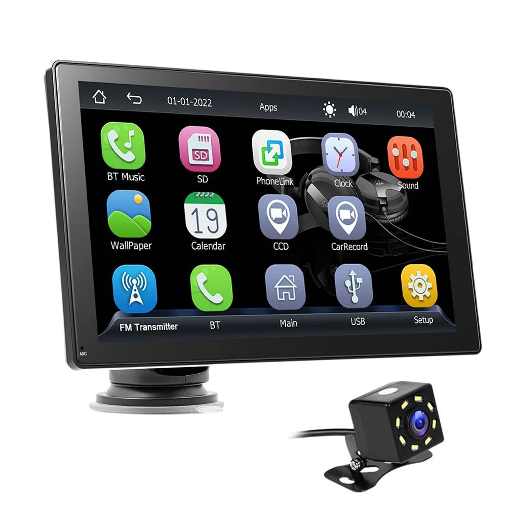 9.3 Inch Wireless Carplay Android Auto Car Radio HD Touch Screen Car MP5 Multimedia Player GPS Wifi Bluetooth Auto Link FM Radio - RISE DEFENSE SYSTEMS.AI PRODUCTS