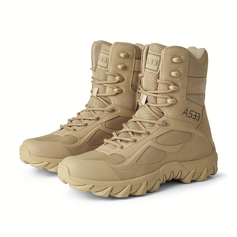Comfortable Wear-resistant Men's Boots Non-slip Outdoor Shoes For Hiking Climbing Hunting Trekking RISE DEFENSE SYSTEMS.AI PRODUCTS