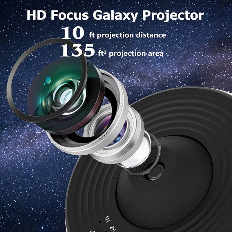 Night Light Galaxy Projector Starry Sky Projector 360° Rotate Planetarium Lamp For Kids Bedroom Valentines Day Gift Wedding Deco RISE DEFENSE SYSTEMS.AI PRODUCTS