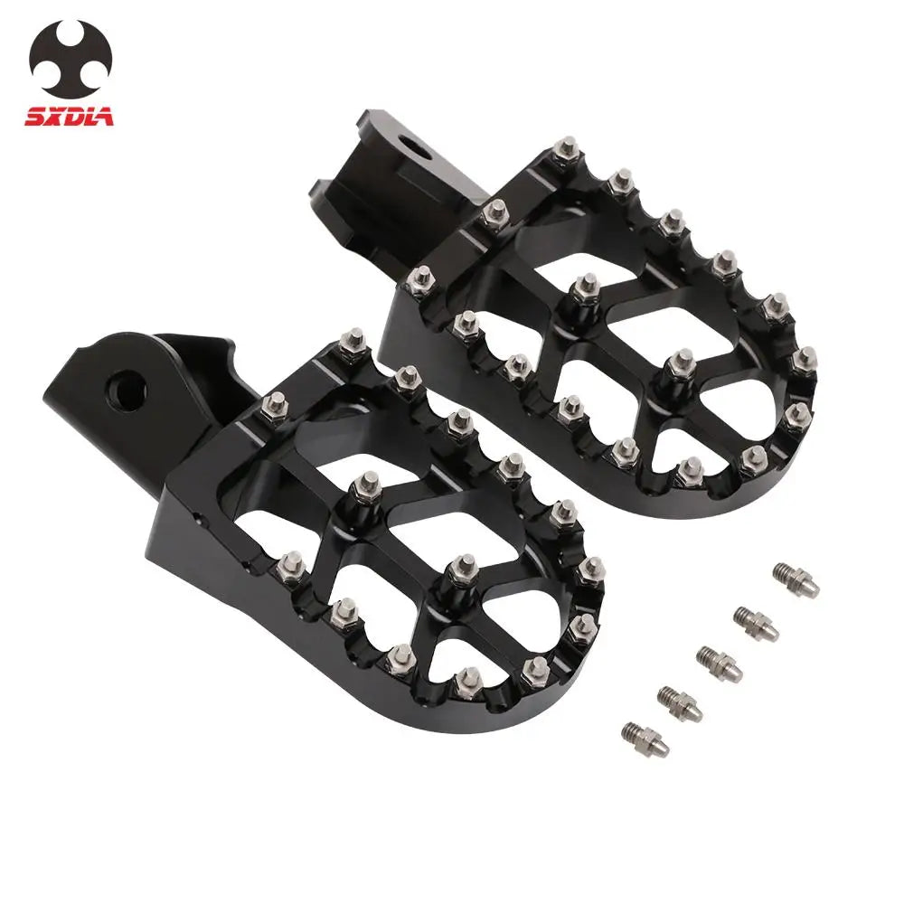 For Surron Light Bee X S Sur Ron Motorcycle CNC Aluminum Foot Pegs Footrest Footpeg Support Bracket Lever Footbracket RISE DEFENSE SYSTEMS.AI PRODUCTS