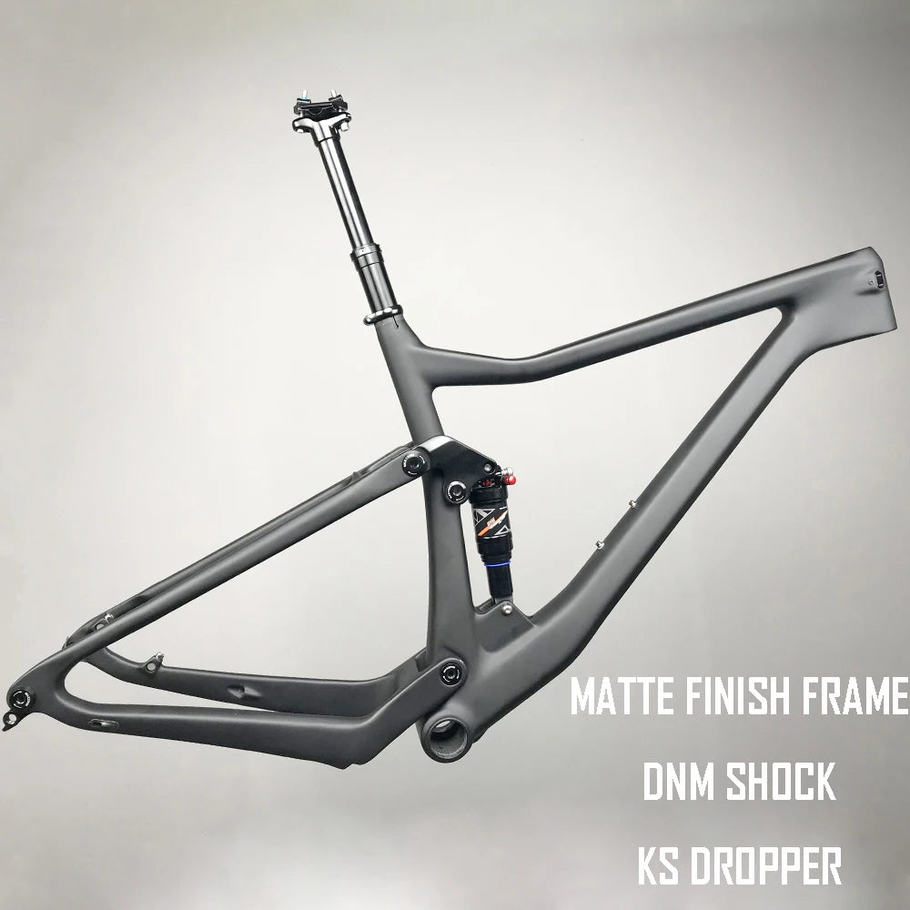 2024 LEXON Bicycle Frame XC TRIAL Cross country Carbon Mountain Bike Full Suspension 29er Boost frameset ROCKSHOX DNM Parts RISE DEFENSE SYSTEMS.AI PRODUCTS