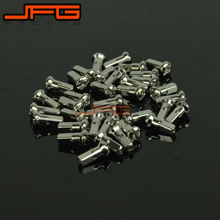 Motorcycle Stainless Steel 19" Rear Wheel Spokes Nipples For HONDA CR125R CR250R CR500R CRF250R CRF250X CRF450R CRF450X RISE DEFENSE SYSTEMS.AI PRODUCTS