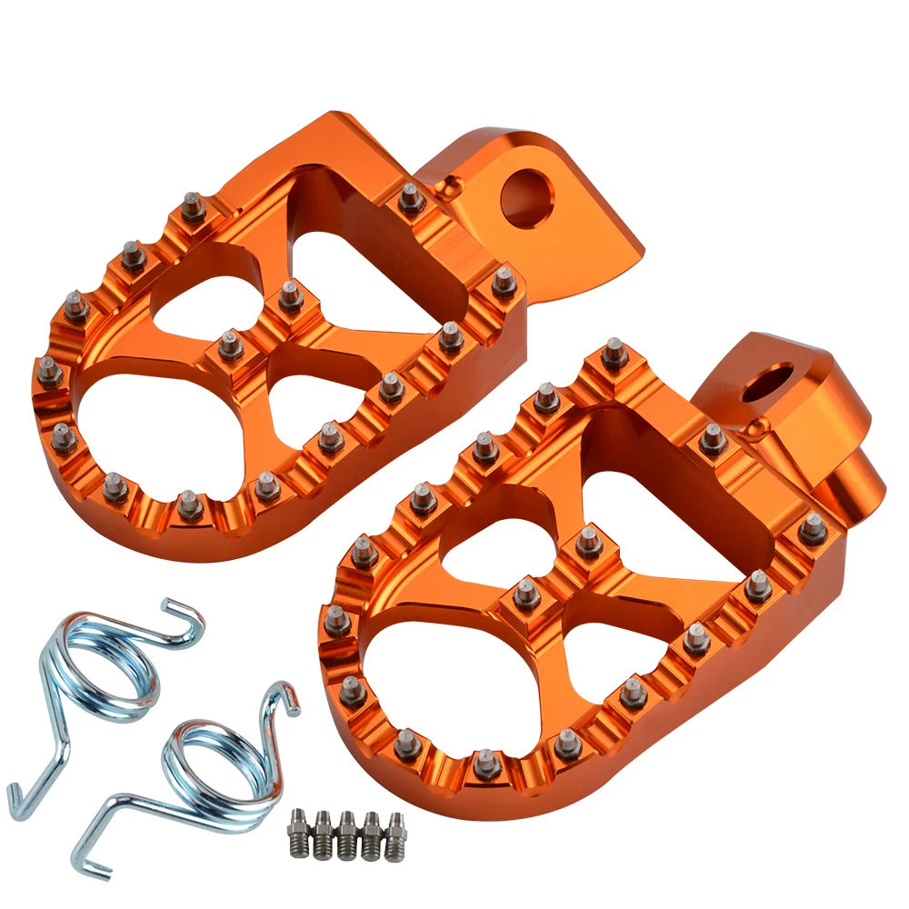 Foot Pegs Pedals FootRest Footpeg For Yamaha WRF YZF 250 450 WR250F YZ65 YZ85 YZ125 YZ250 YZF450 YZ 125X 250X 250FX 450FX WR450F RISE DEFENSE SYSTEMS.AI PRODUCTS