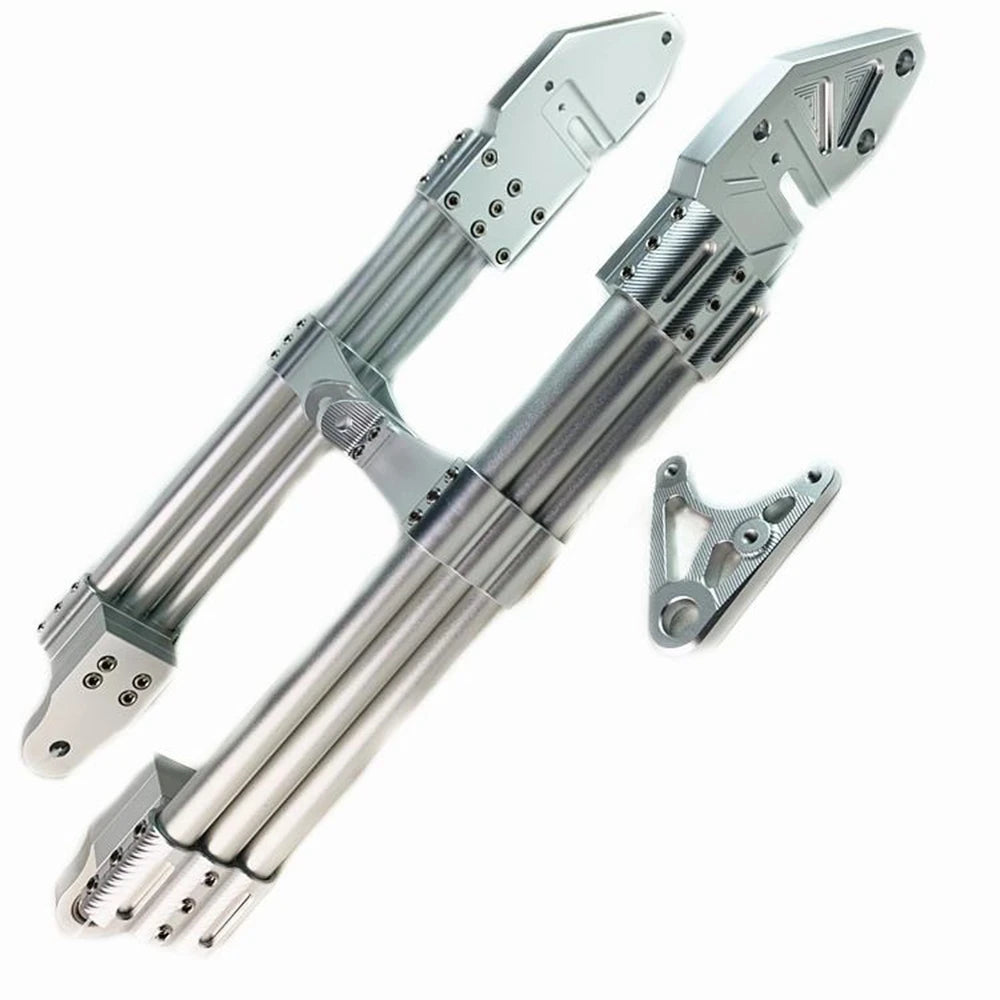 Electric Motorcycle Swing Arm New 3D CNC Adjustable 3-tube Water Pipe Rear Flat Fork Universal For M3 M5 M6 Little Monkey Modify RISE DEFENSE SYSTEMS.AI PRODUCTS