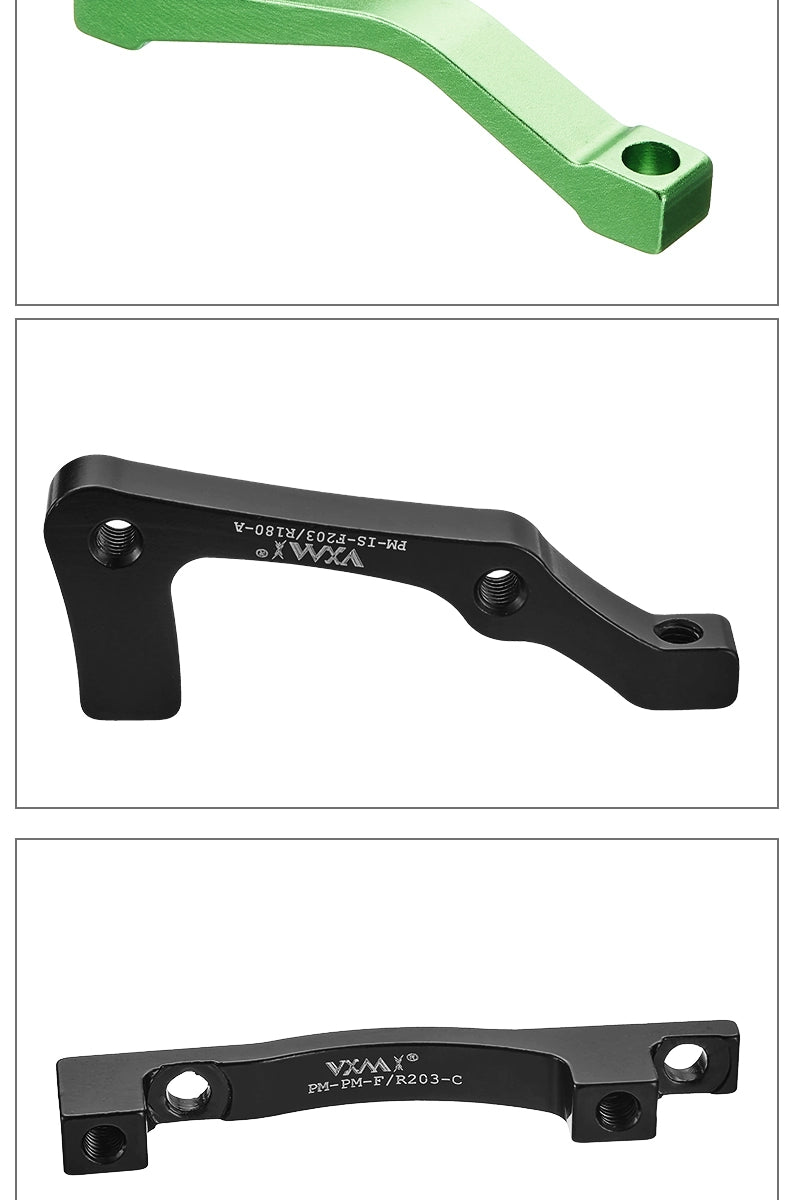 Mountain Bike Disc Brake Transition Socket Brake Fluid Disc 203 180mm Front and Rear AB Column Front Fork Frame 7-Inch 8 Disc RISE DEFENSE SYSTEMS.AI PRODUCTS