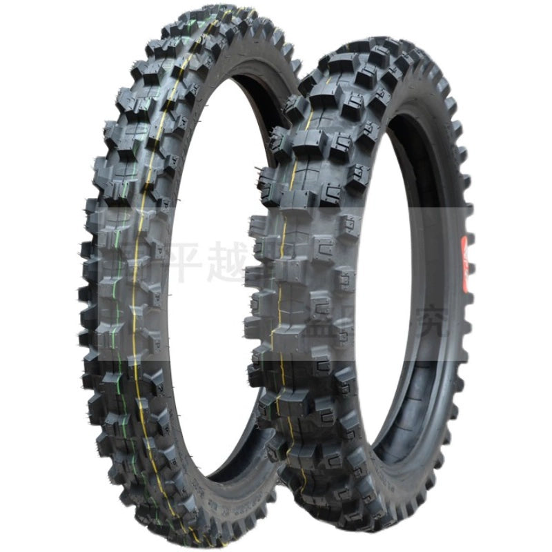 Newmaisi Big Flower Tire Mountain Scrambling Motorcycle Tire 181921-Inch Thickening and Wear-Resistant Big Tooth Flower Front and Rear Outer Tire RISE DEFENSE SYSTEMS.AI PRODUCTS