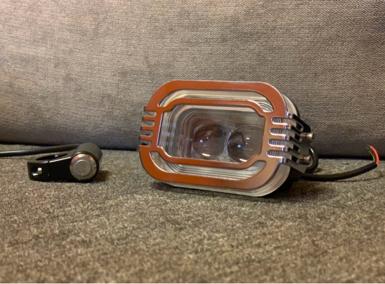 Dragon Sur-Ron Light Bee X Accessories-Headlight Headlight Headlight Bracket Taillight with Reverse Reflector Retrofit Lights RISE DEFENSE SYSTEMS.AI PRODUCTS