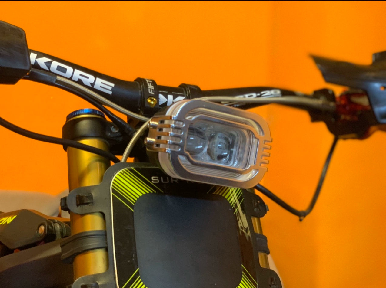 Dragon Sur-Ron Light Bee X Accessories-Headlight Headlight Headlight Bracket Taillight with Reverse Reflector Retrofit Lights RISE DEFENSE SYSTEMS.AI PRODUCTS