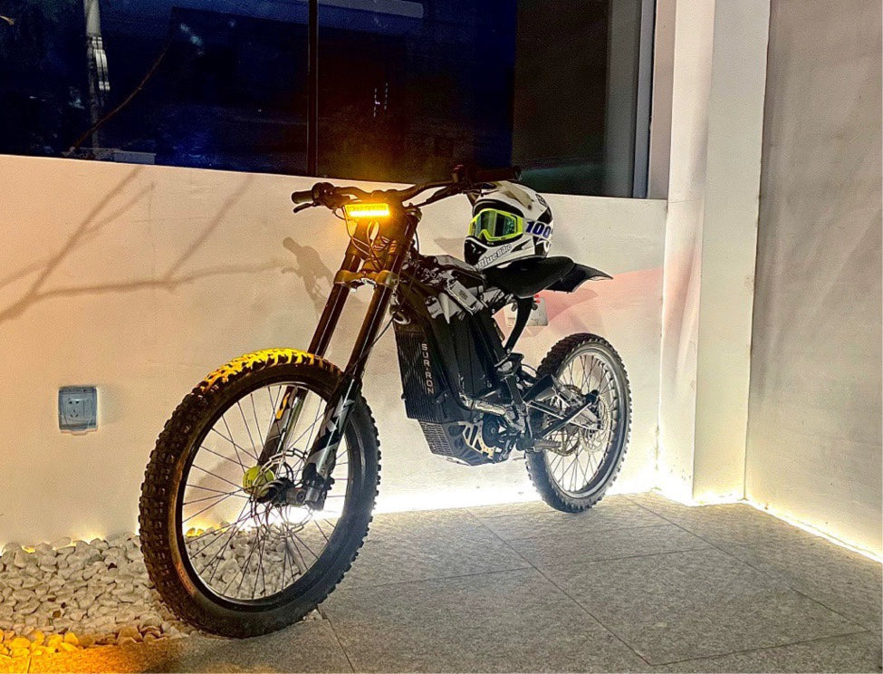 Dragon Sur-Ron Light Bee X Accessories-Headlight Headlight Headlight Bracket Taillight with Reverse Reflector Retrofit Lights RISE DEFENSE SYSTEMS.AI PRODUCTS