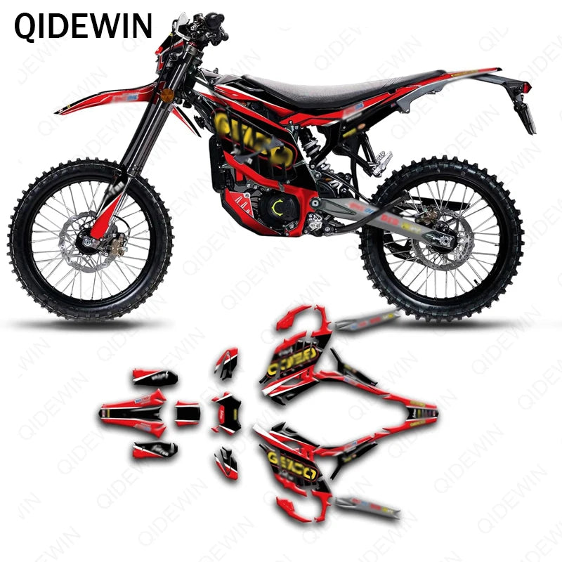 forSUR-RON Ultra Bee Holographic Graphics Special thickened laser colours decal body cover imitation scratch protection stickers RISE DEFENSE SYSTEMS.AI PRODUCTS