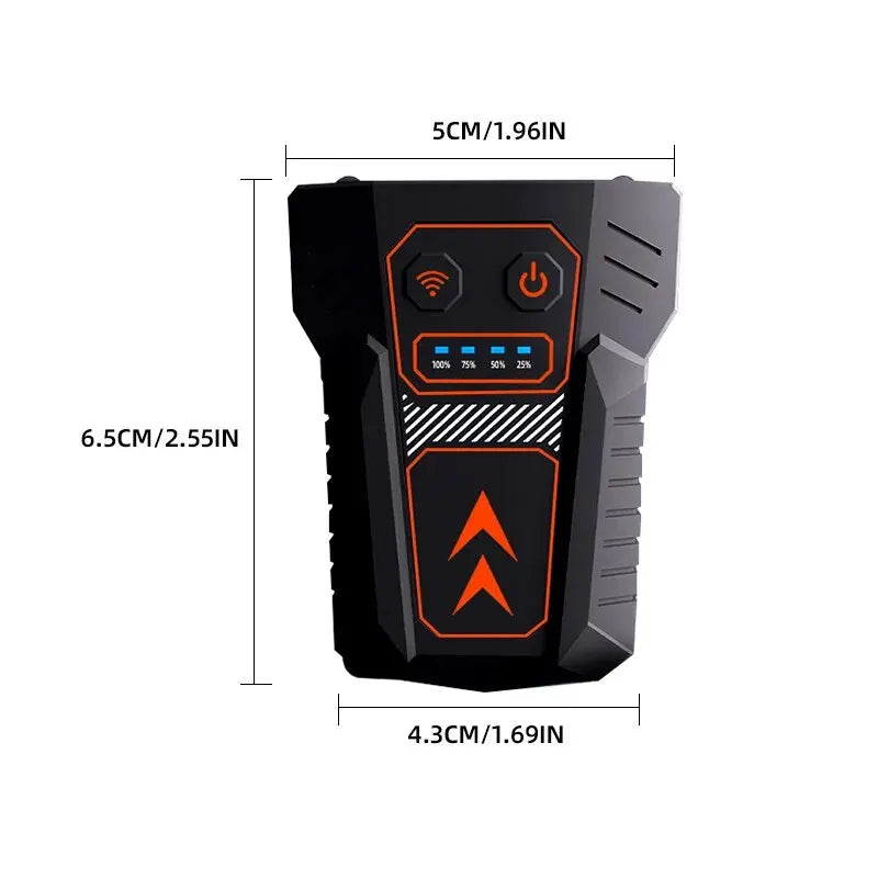 Waterproof Night Fishing Light Outdoor LED Lighting Strong Light Long Endurance Charging Intelligent Induction Light RISE DEFENSE SYSTEMS.AI PRODUCTS
