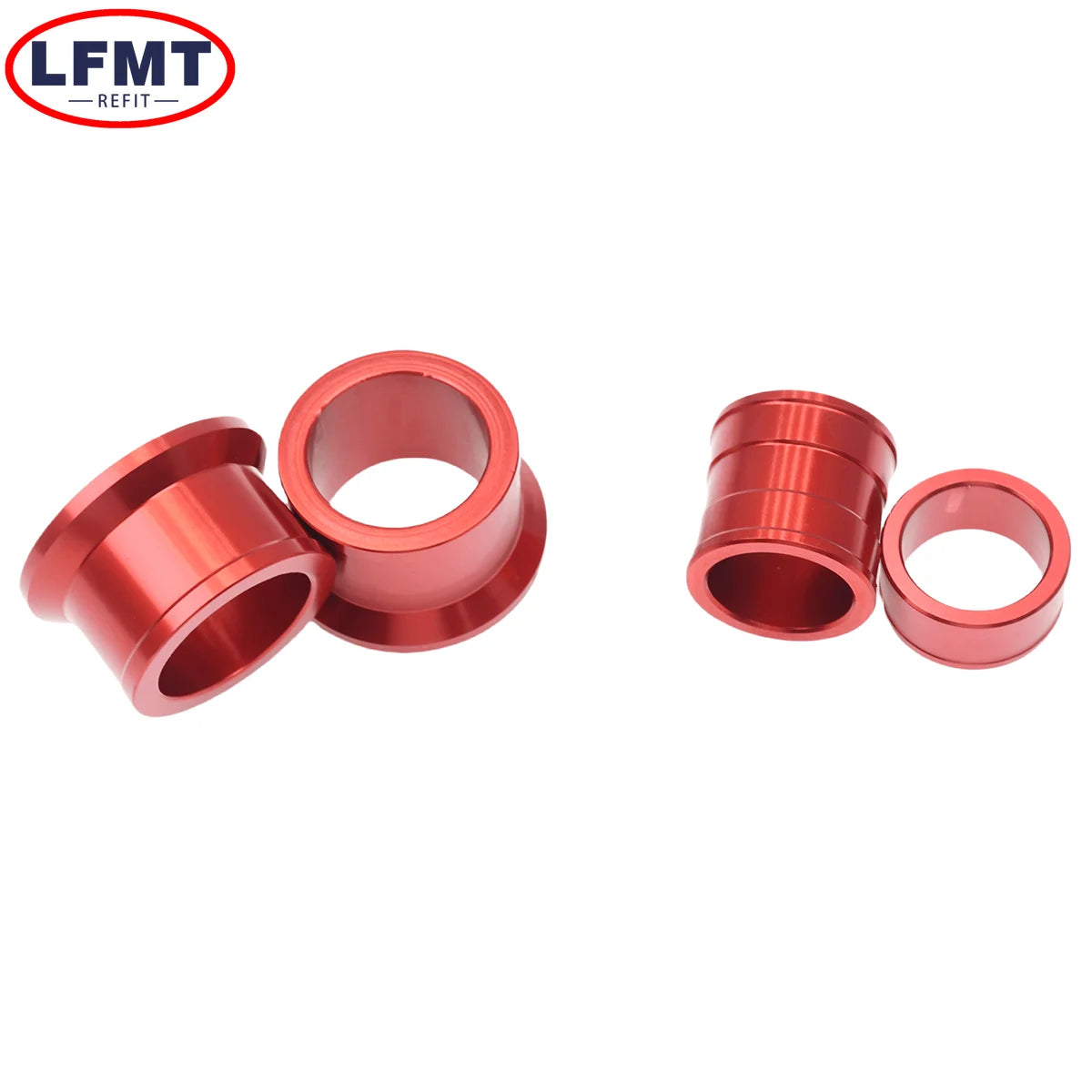 Motorcycle CNC Aluminum Front Rear Wheel Hub Spacer For Honda CR CRF 450R CR125R CRF250R CR250R CRF 450X Dirt Bike Motocross RISE DEFENSE SYSTEMS.AI PRODUCTS