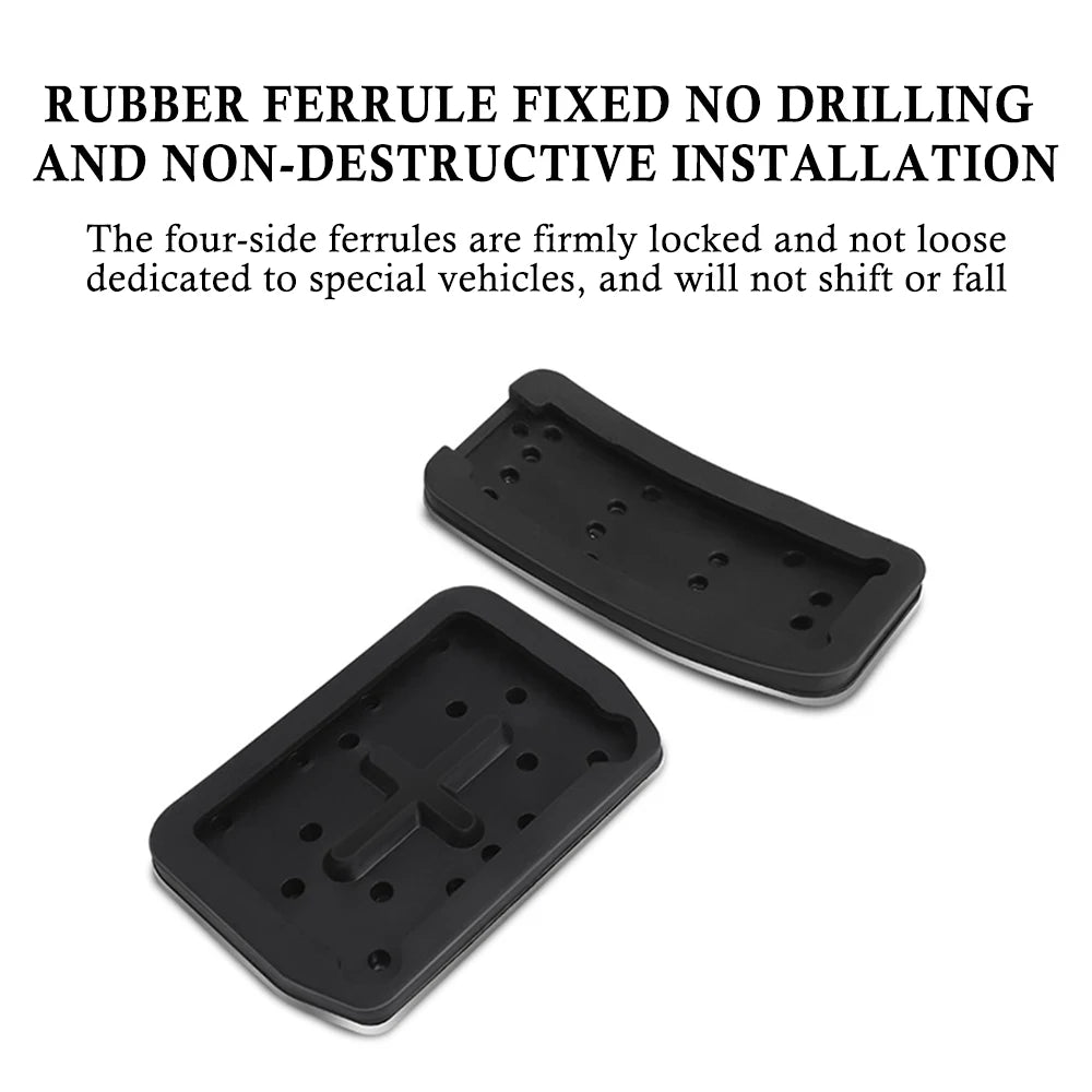 For Tesla Model 3 Model Y 2017 to 2023 Foot Pedal Fuel Brake Pedal Rest Pedal Pads For Tesla Car Accessories RISE DEFENSE SYSTEMS.AI PRODUCTS