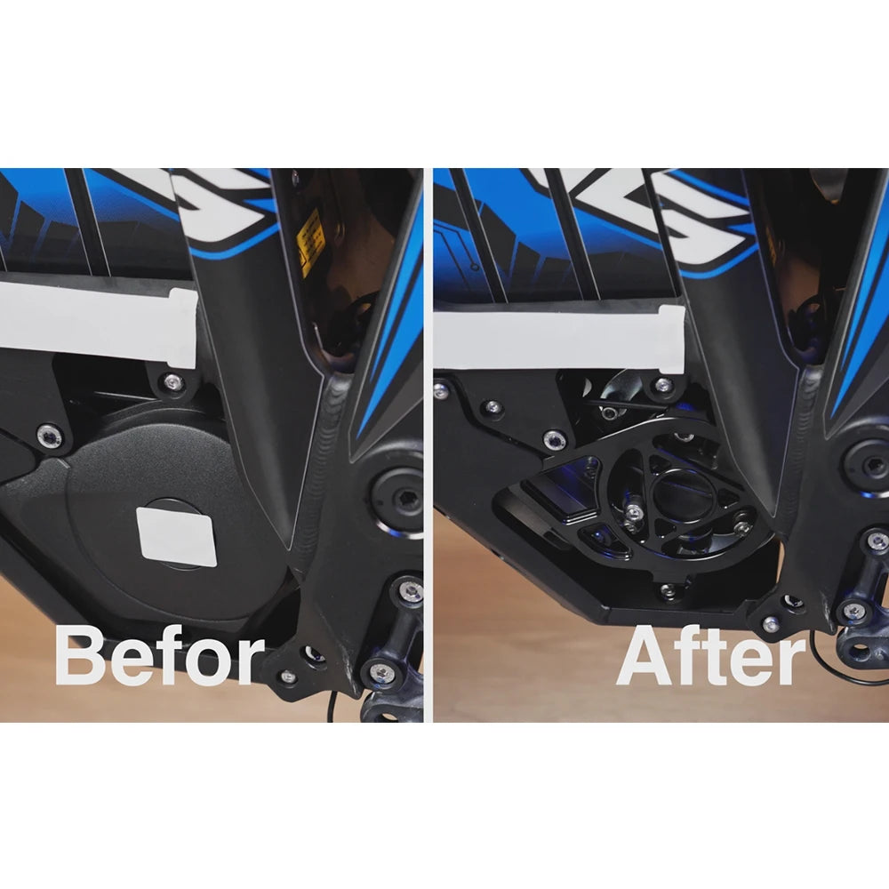Motorcycle Accessories Engine Case Cover Engine Protector Guard For TALARIA MX3 MX4 6061 Aluminum Electric Vehicle Dirt Bike RISE DEFENSE SYSTEMS.AI PRODUCTS