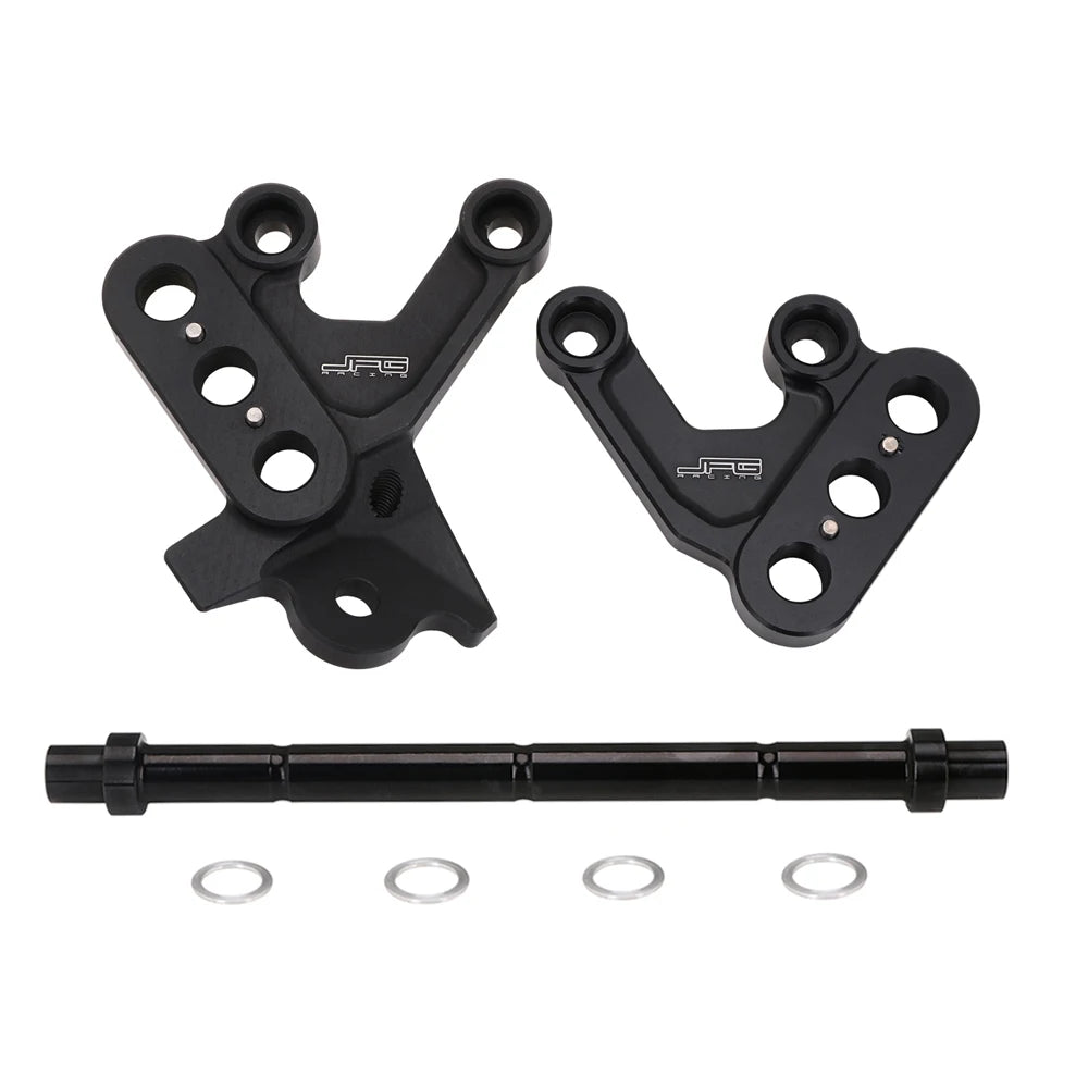 For Surron Light Bee X S Sur Ron Motorcycle CNC Aluminum Foot Pegs Footrest Footpeg Support Bracket Lever Footbracket RISE DEFENSE SYSTEMS.AI PRODUCTS