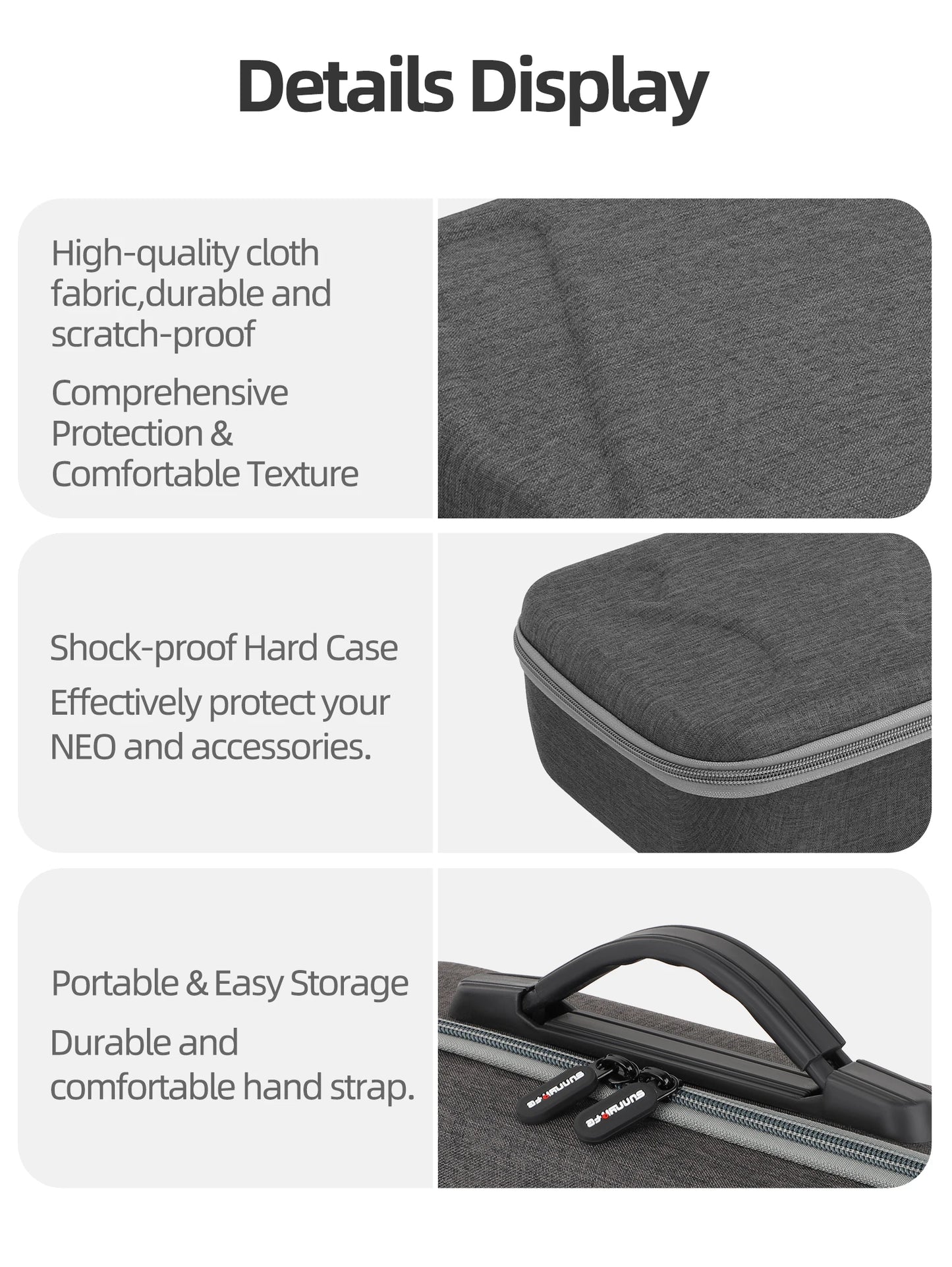 For DJI NEO Goggles 3 Pouch For DJI NEO Somatosensory Comfort Package For DJI NEO Accessory Storage Bag RISE DEFENSE SYSTEMS.AI PRODUCTS