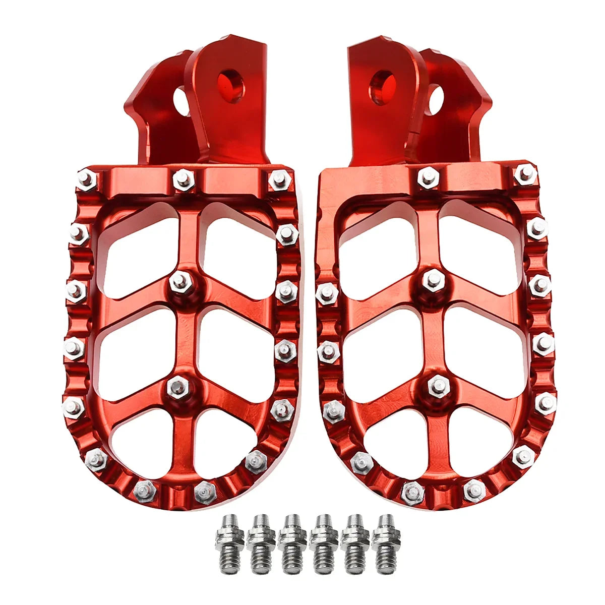 Motocross CNC Forge Footpegs Foot Pegs Rests Pedals For Surron Sur-Ron Light Bee X/S and Talaria Electric Dirt Bike Footrest RISE DEFENSE SYSTEMS.AI PRODUCTS