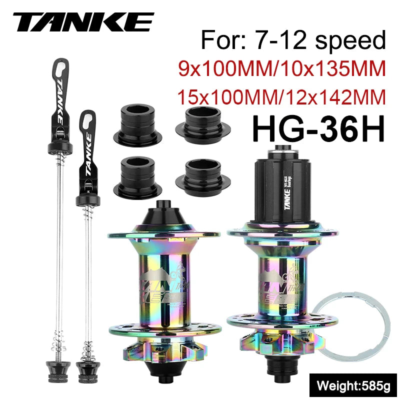 TANKE-MTB Hub,36 Holes 6 claw 108 Clicks NBK,Sealed Bearing,Mountain Bike Aluminum Alloy Disc Brake hub,7,8,9,10,11,12 Speed HUB RISE DEFENSE SYSTEMS.AI PRODUCTS
