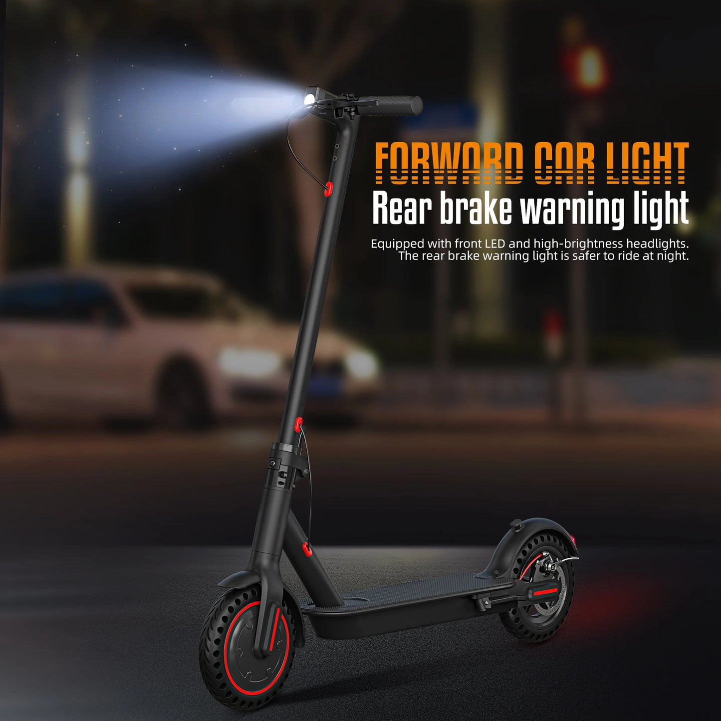 350W Foldable Electric Scooter for Adults Teens,Explosion-proof Tires,Dual Brake System Lightweight High Quality E-scooter RISE DEFENSE SYSTEMS.AI PRODUCTS