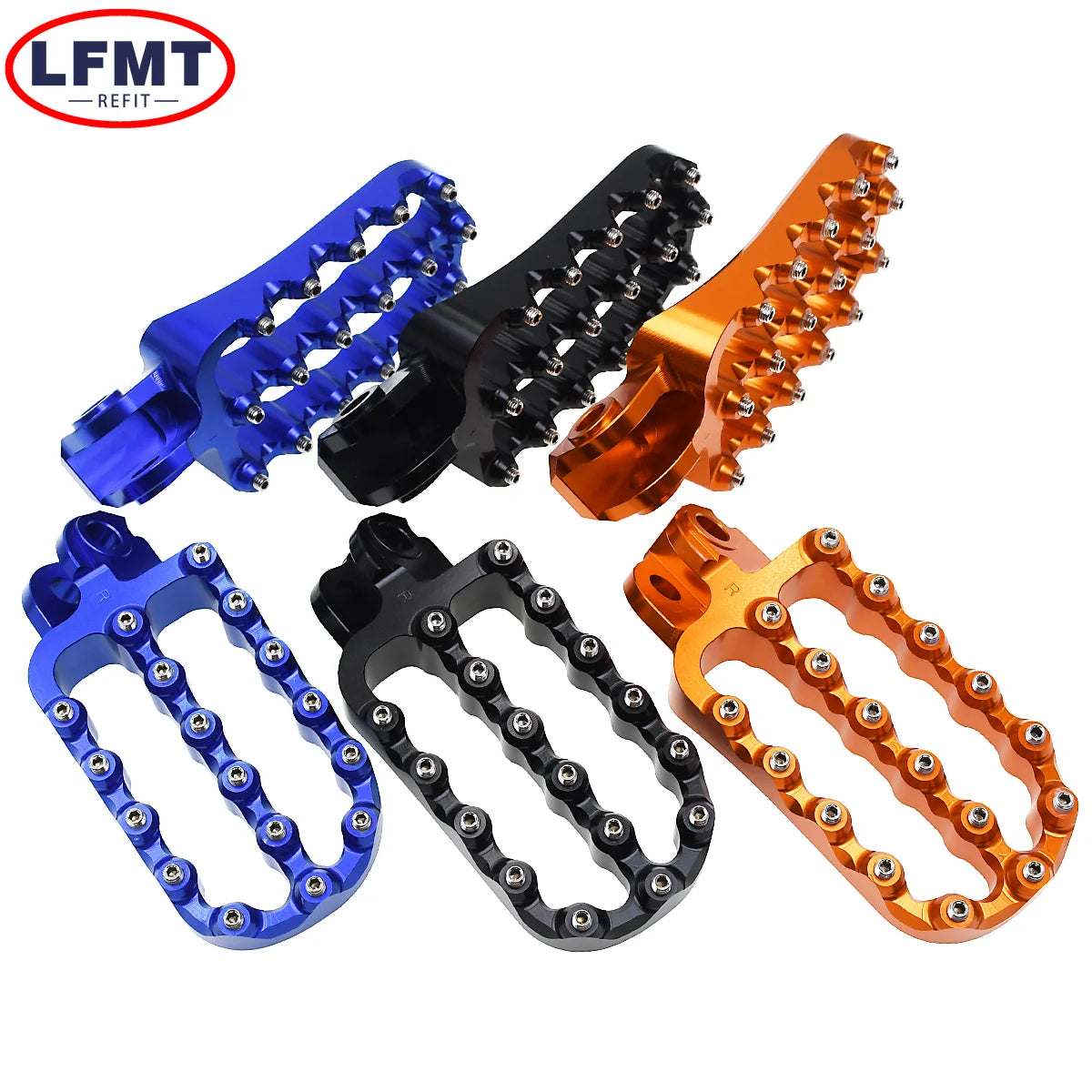 NEW 2023 CNC Forged Foot Pegs Pedals Rests For KTM 690 790 950 990 1090 1190 1290 Super Adventure R Supermoto R T Enduro SMC SMR RISE DEFENSE SYSTEMS.AI PRODUCTS