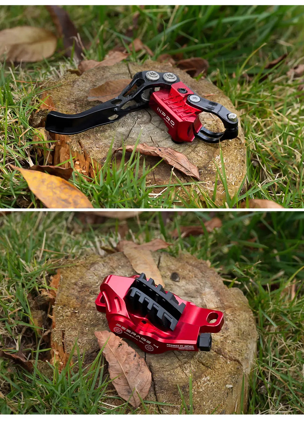 IIIPRO Vertical Cylinder MTB Brake 4 Piston Hydraulic Disc Brake Bicycle for Full Internal Cable Layout AM DH Mountain Bike NEW RISE DEFENSE SYSTEMS.AI PRODUCTS