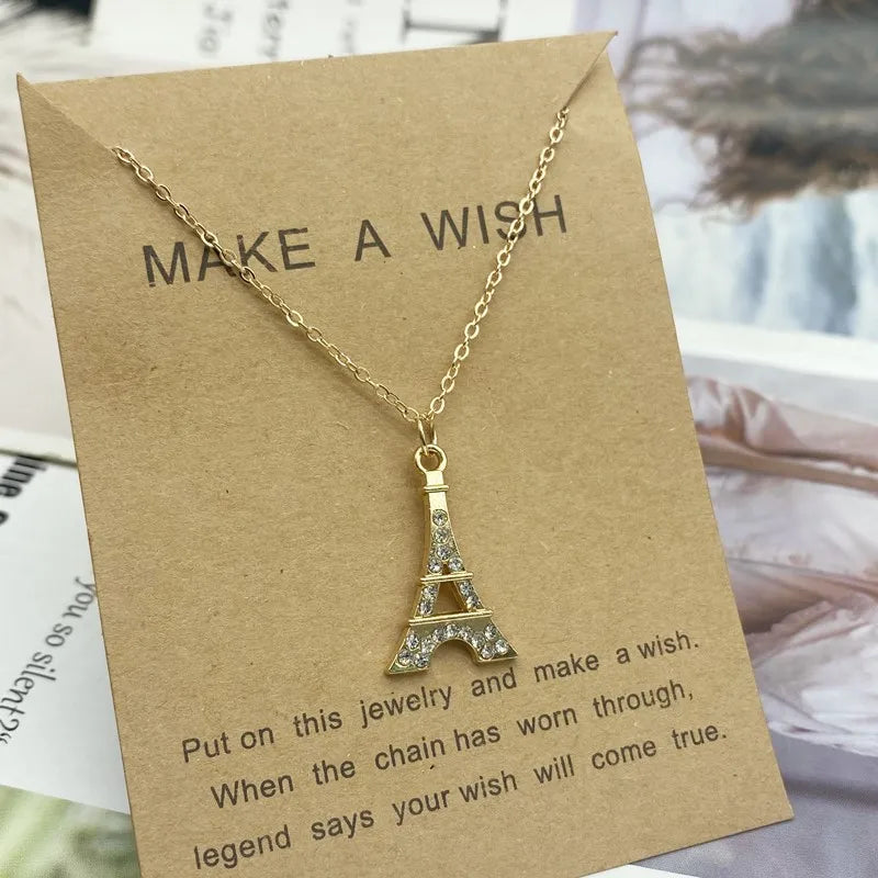 New Trendy Alloy Crystal Cross Pendant Necklaces for Women Fashion Simple Gold Color Clavicle Chain Necklace Collar Jewelry Gift RISE DEFENSE SYSTEMS.AI PRODUCTS