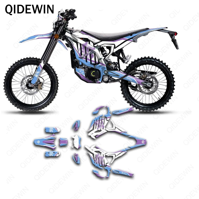 forSUR-RON Ultra Bee Holographic Graphics Special thickened laser colours decal body cover imitation scratch protection stickers RISE DEFENSE SYSTEMS.AI PRODUCTS