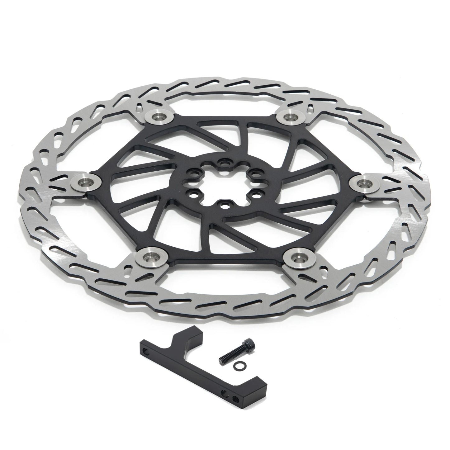 For Sur-Ron LBX Surron Light Bee X For Segway X160 X260 Oversize 220mm / 250mm Front Rear Brake Discs Rotors Disks Bracket KKE RISE DEFENSE SYSTEMS.AI PRODUCTS