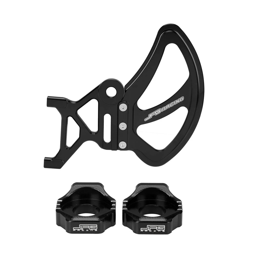 Rear Brake Disc Guard Cover Chain Adjuster Axle Block For Surron Light Bee S X Segway X160 X260 Electric Dirt TALARIA MX3 MX4 RISE DEFENSE SYSTEMS.AI PRODUCTS