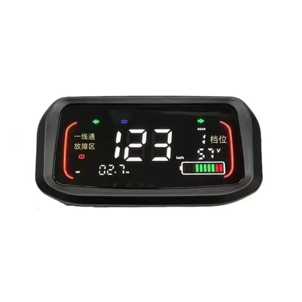 48V-72V Ebike Colorfull LCD Display Meter Speed Control Panel For EBike Electric Scooter Electric Bicycle Accessories RISE DEFENSE SYSTEMS.AI PRODUCTS