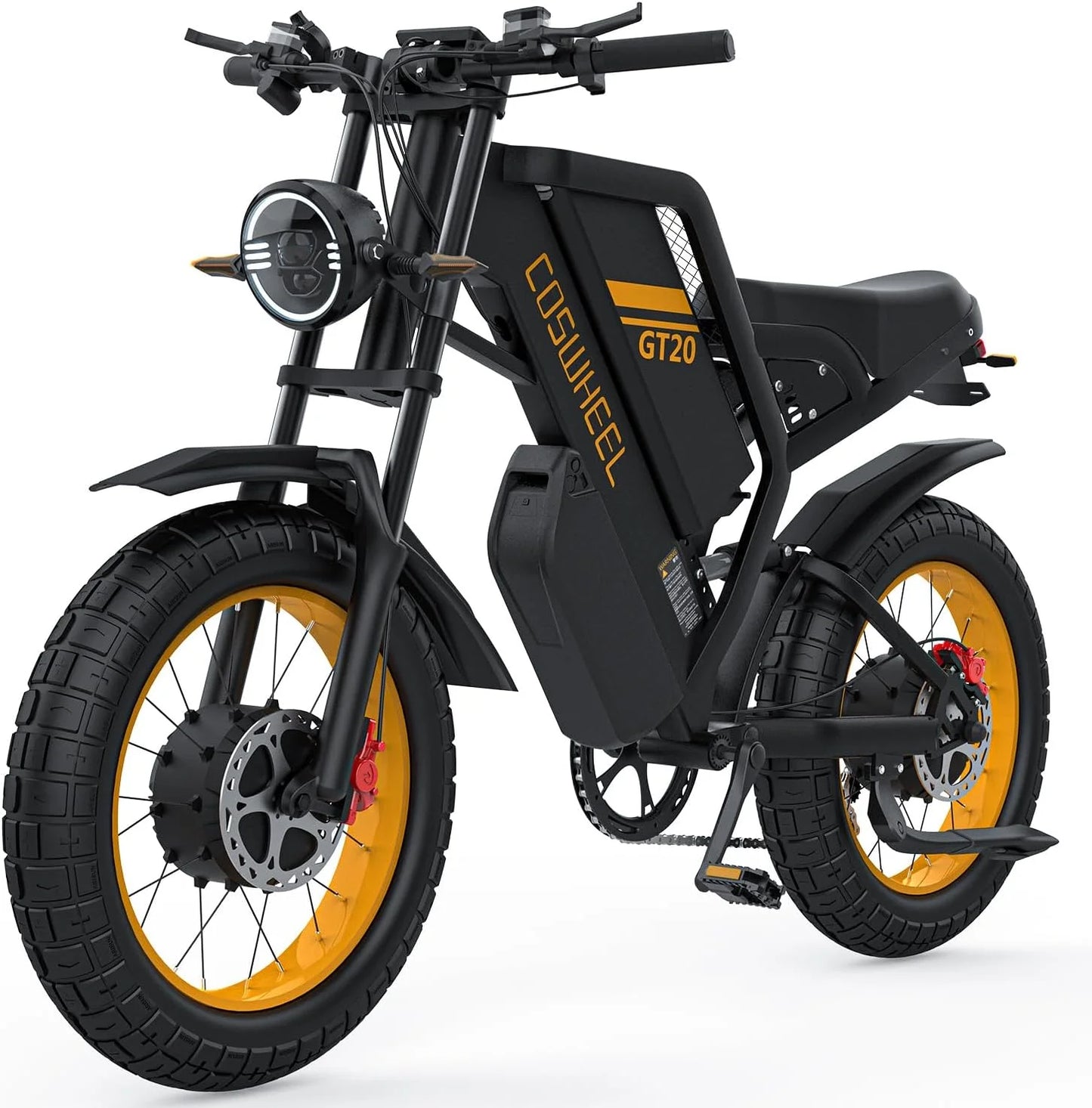Coswheel GT20 Pro 1500/3000W Electric bike 48V 25ah/40AH Mountain bikes Electric Off Road Bike Fat Tires Motorcycle Ebike RISE DEFENSE SYSTEMS.AI PRODUCTS