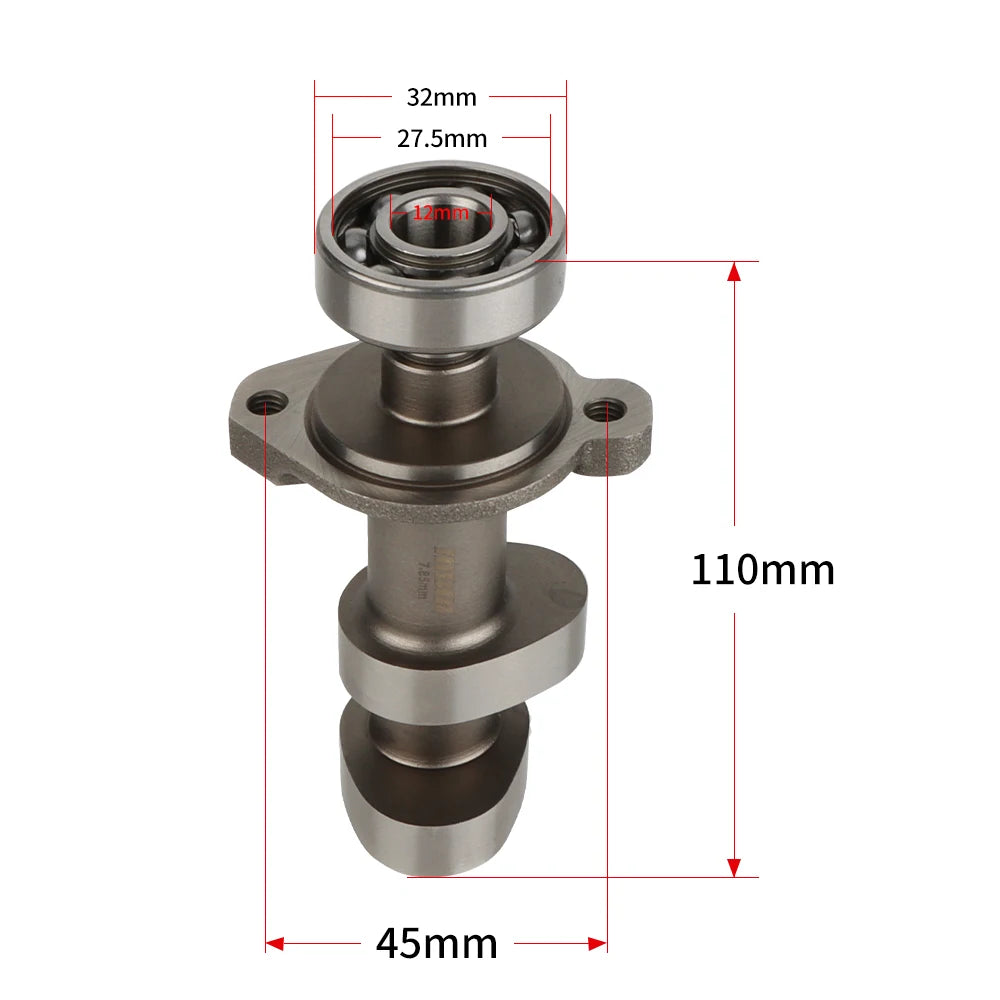 NIBBI Racing Cam NC250 Engine Camshaft Comp GY6 125cc 150cc Scooter A12 16002/P63 Cam YamahaFuXi125 Off Road Motorcycle Parts RISE DEFENSE SYSTEMS.AI PRODUCTS