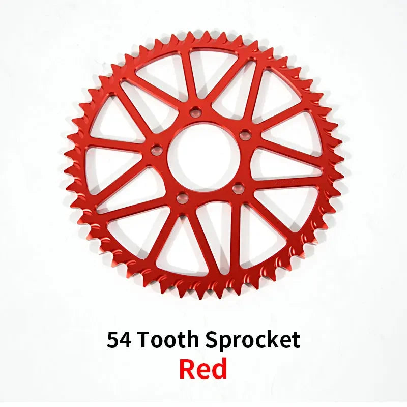 For SUR-RON Light Bee S X 48T 52T 54T 58T 64T Tooth Plate Sprocket Wheel E-bike Off-road Dirtbike Motorcycle Accessories SURRON RISE DEFENSE SYSTEMS.AI PRODUCTS