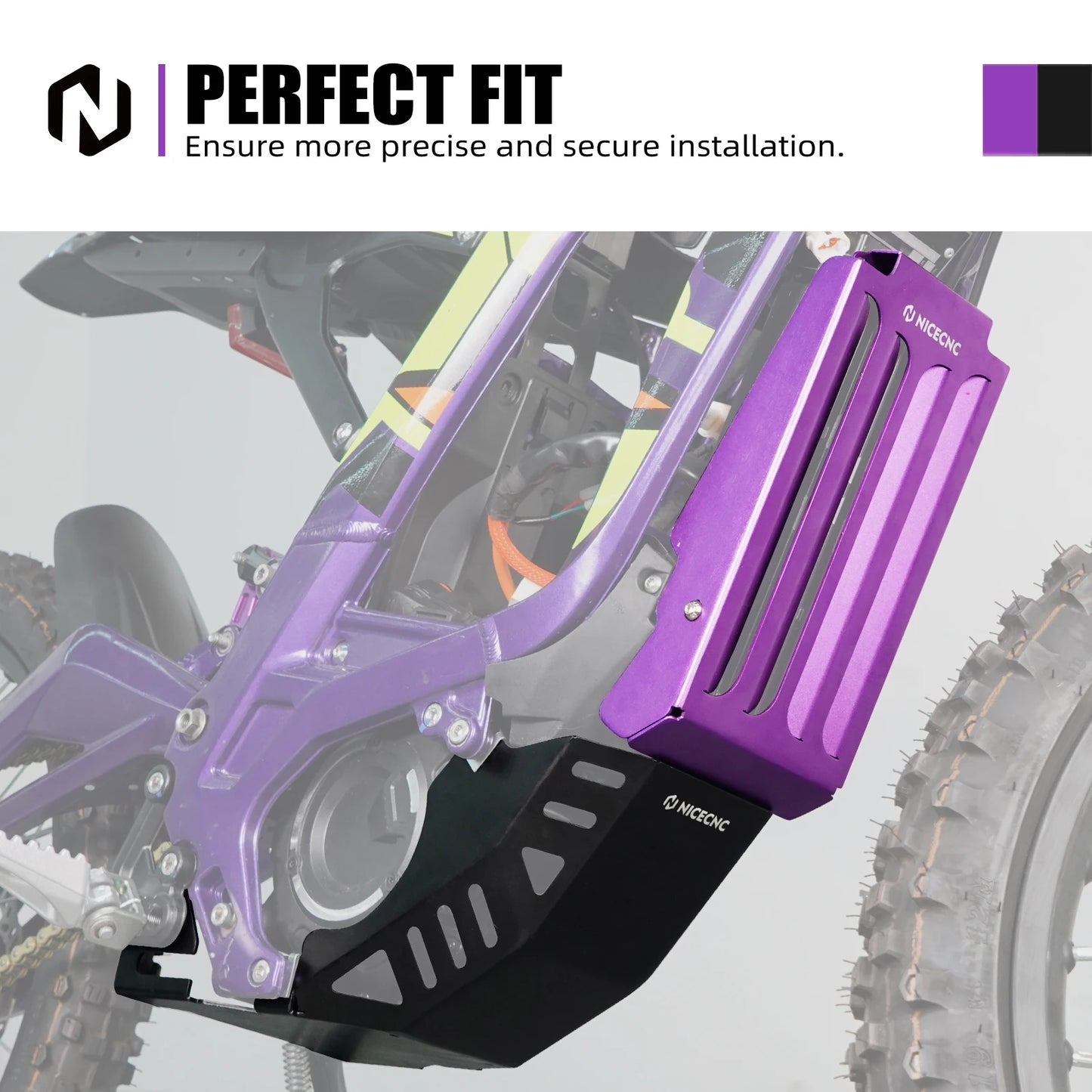 Aluminum Controller Cover & Engine Chassis Guard For SUR-RON Surron Light Bee X S L1E Segway X160 X260 Electric Dirt Bike 2024 RISE DEFENSE SYSTEMS.AI PRODUCTS