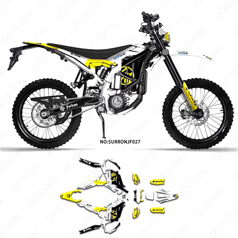 FOR SUR-RON ULTRA Bee Graphics Special thickened crystal plate decal body cover imitation scratch protection UB Mod Stickers RISE DEFENSE SYSTEMS.AI PRODUCTS