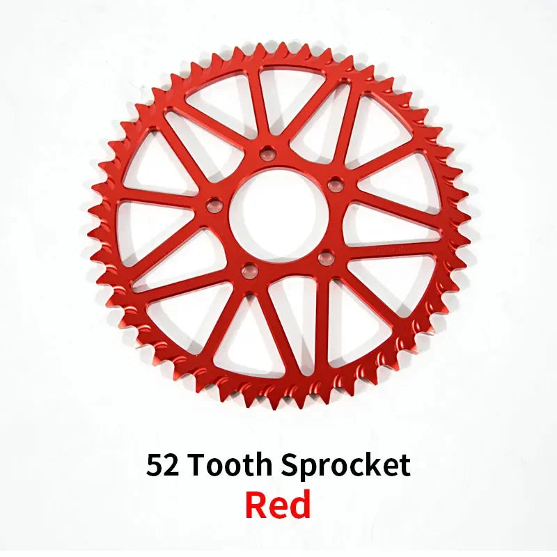 For SUR-RON Light Bee S X 48T 52T 54T 58T 64T Tooth Plate Sprocket Wheel E-bike Off-road Dirtbike Motorcycle Accessories SURRON RISE DEFENSE SYSTEMS.AI PRODUCTS
