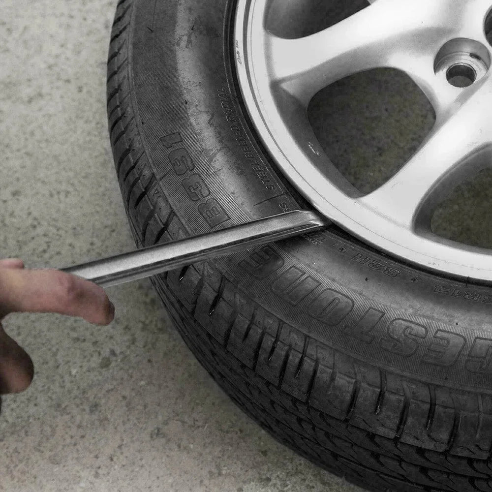 3PCS 11.81In Galvanized Type Auto Motorbike Tyre Spoon Car and Motorcycle Tire Lever 30cm Long Galvanized Tyre Spoon Supplies RISE DEFENSE SYSTEMS.AI PRODUCTS