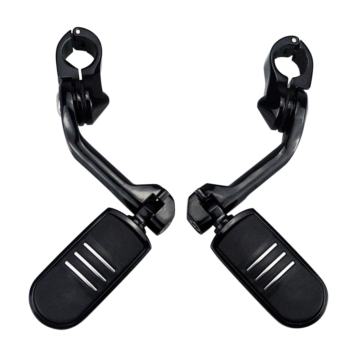 Motorcycles 1 1/4" Footrest Highway Engine Guard Foot Pegs Mount For Harley Sportster Tri Street Glide FLHX Road King Low Rider RISE DEFENSE SYSTEMS.AI PRODUCTS