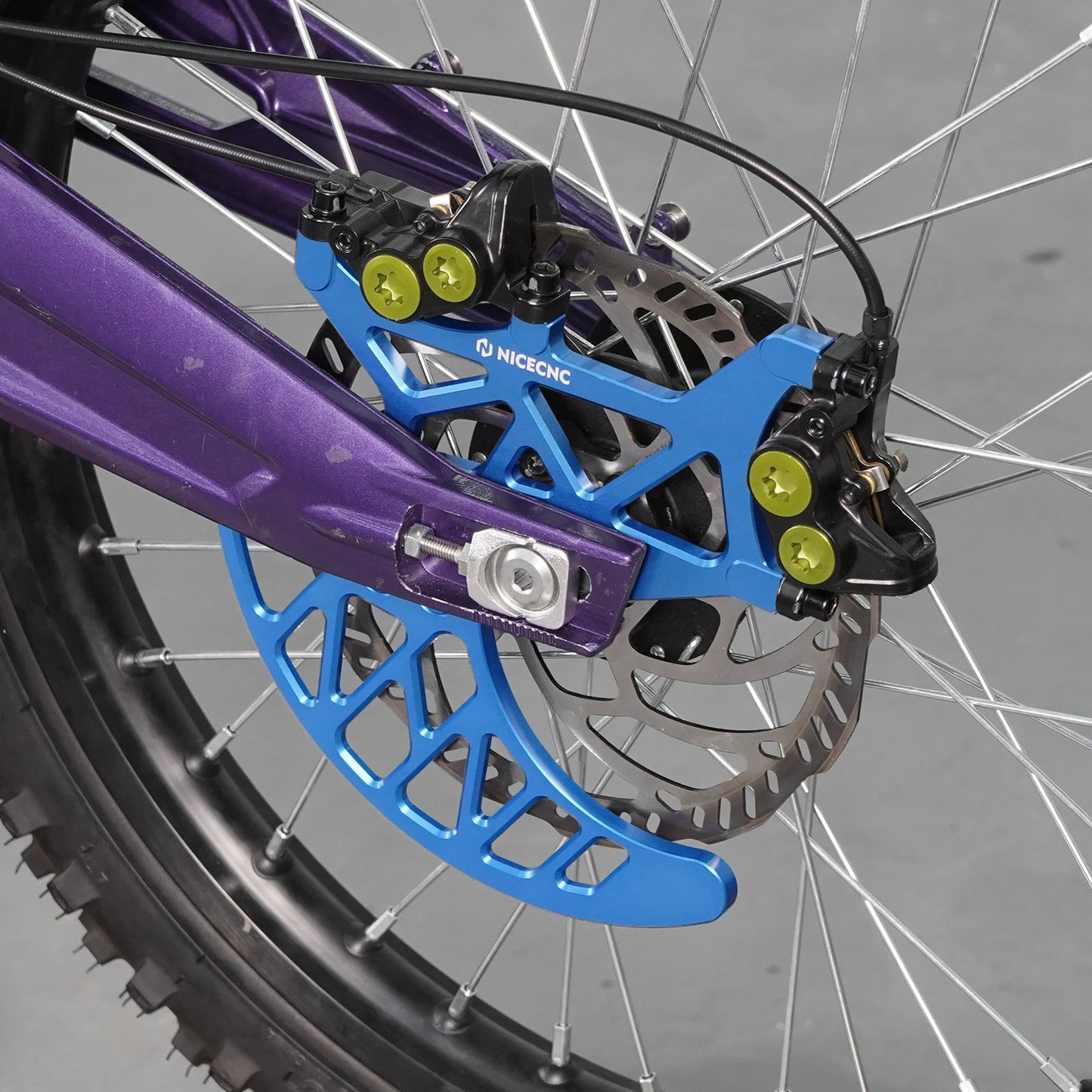 For Surron light bee X Front Rear Brake Disc Guard & Front Fork Leg Guards light bee S L1E Segway X160 X260 Electric Dirt Bike RISE DEFENSE SYSTEMS.AI PRODUCTS