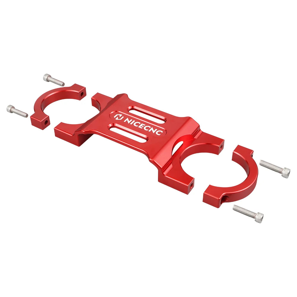 For Honda XR650L XR 650L 1993-2024 2023 2022 2021 NICECNC Dirt Bike Front Fork Brace Stabilizer Aluminum Motorcycle Accessories RISE DEFENSE SYSTEMS.AI PRODUCTS