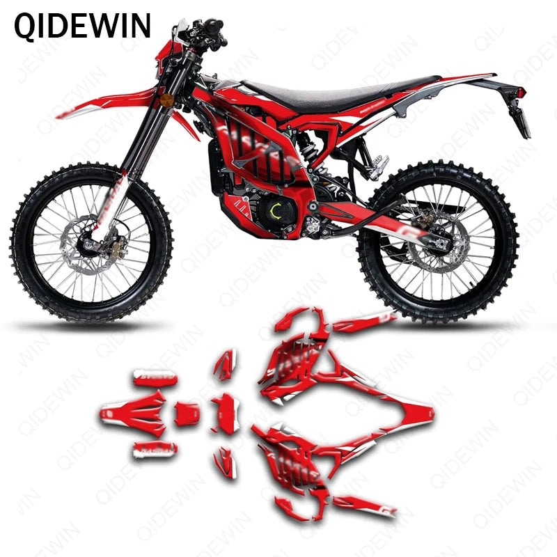 forSUR-RON Ultra Bee Holographic Graphics Special thickened laser colours decal body cover imitation scratch protection stickers RISE DEFENSE SYSTEMS.AI PRODUCTS
