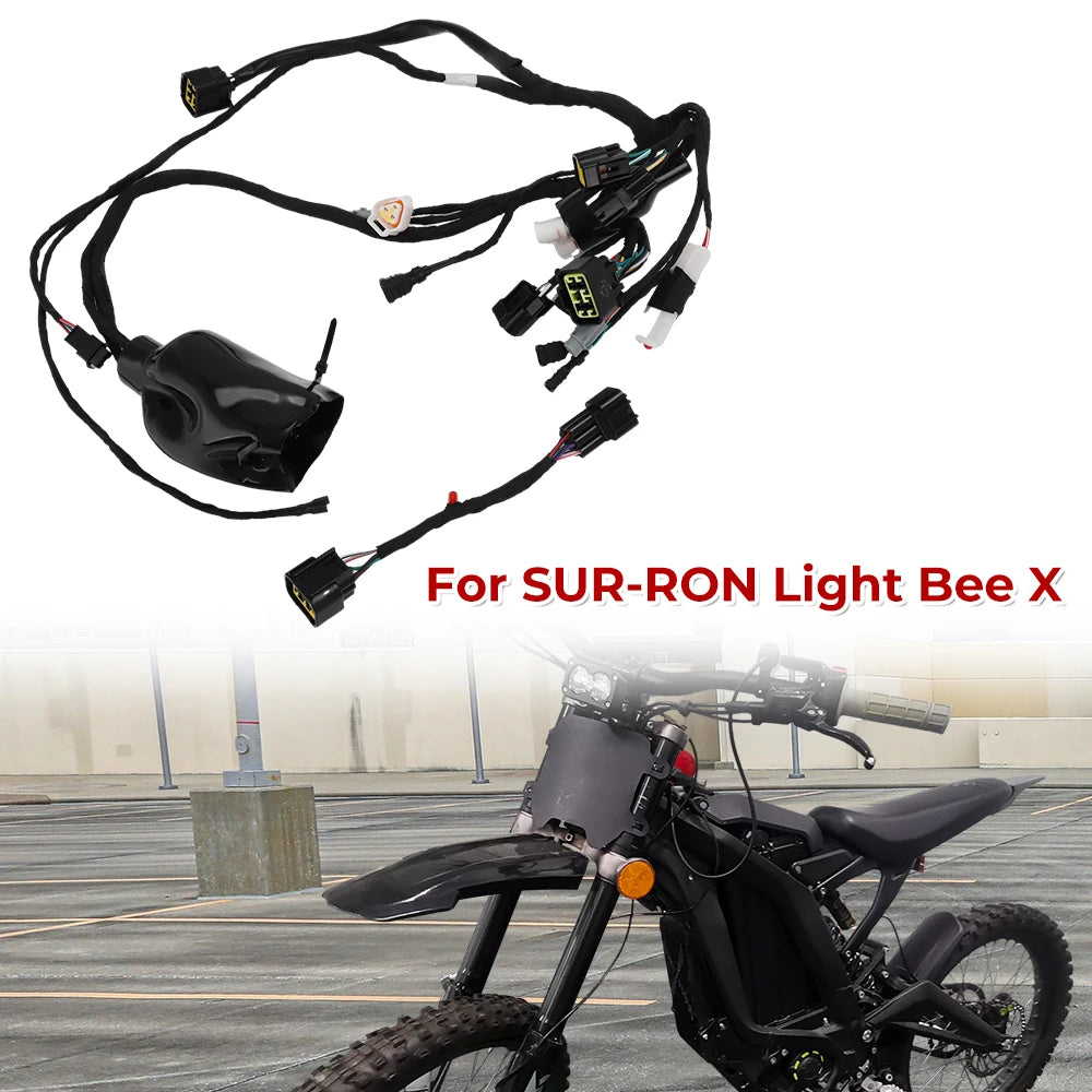 For SUR-RON Light Bee X Vehicle Main Power Line Connection Fault Detection Line Dirtbike Off-Road Wiring Harness Loom Wire Plugs RISE DEFENSE SYSTEMS.AI PRODUCTS