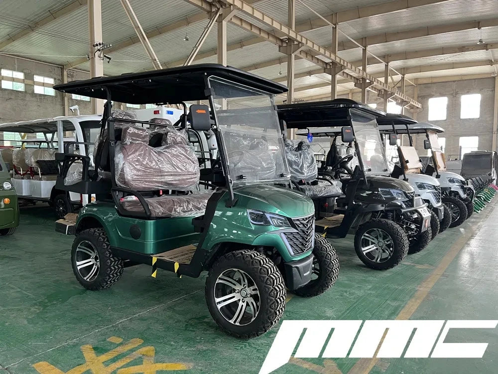 Customize New Club Sightseeing Golf Car 4/6 Seater 48V 60V Off-road Solar Electric Golf Cart RISE DEFENSE SYSTEMS.AI PRODUCTS
