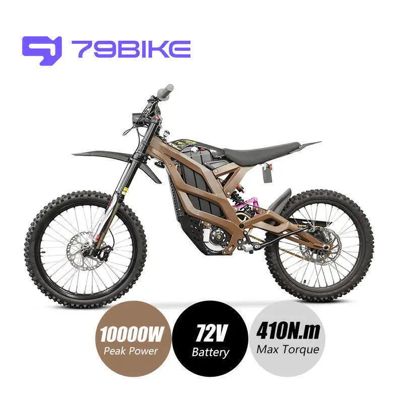 79BIKE Enduro 72V 12000W Off Road Dirt Cross Electric Motorcycle 35AH Lithium battery Electric Dirt Bike E Motorbike